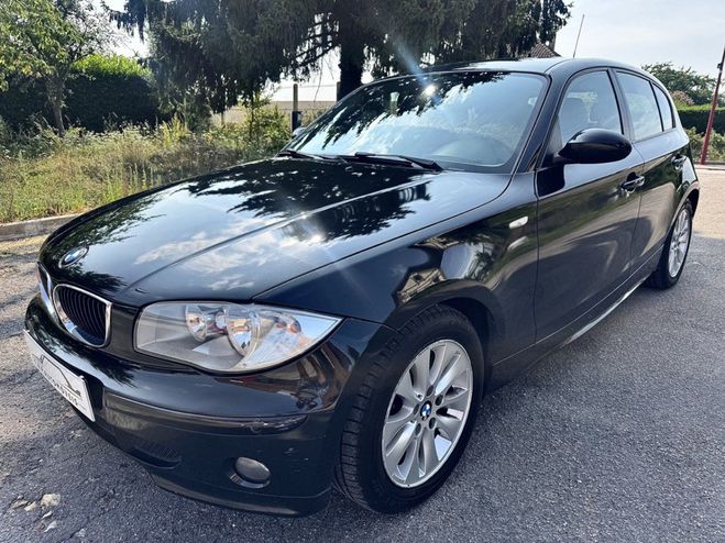 BMW Serie 1 118 D LUXE noir mtal de 2006