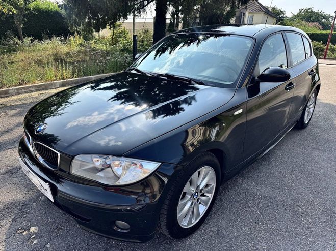 BMW Serie 1 118 D LUXE noir mtal de 2006
