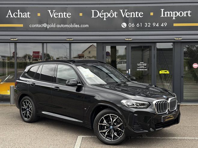 BMW X3 xDrive30e 292ch M Sport Saphirschwarz Mtalise de 2024