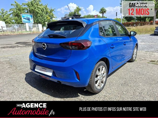 Opel Corsa VI 1.2 75 EDITION BVM5 Bleu de 2023