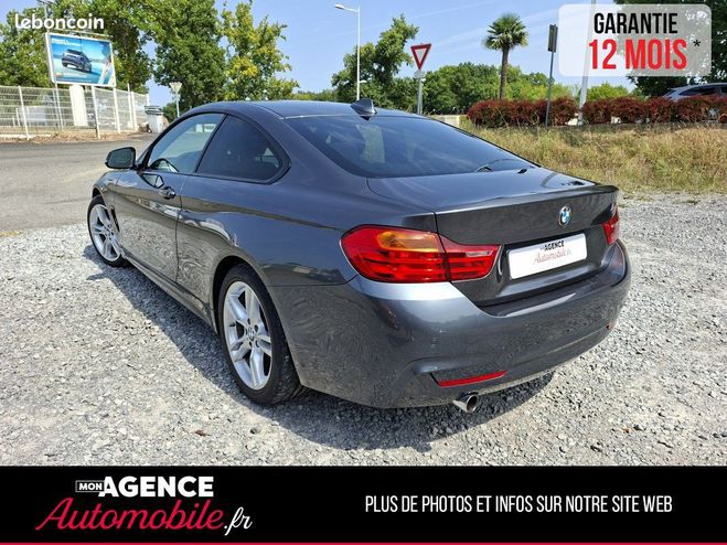 BMW Serie 4 (f32) coupe 420da 184 m sport Gris de 2015
