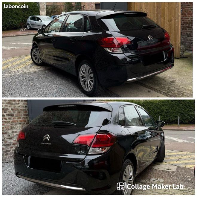 Citroen C4 1,6 hdi Noir de 2016