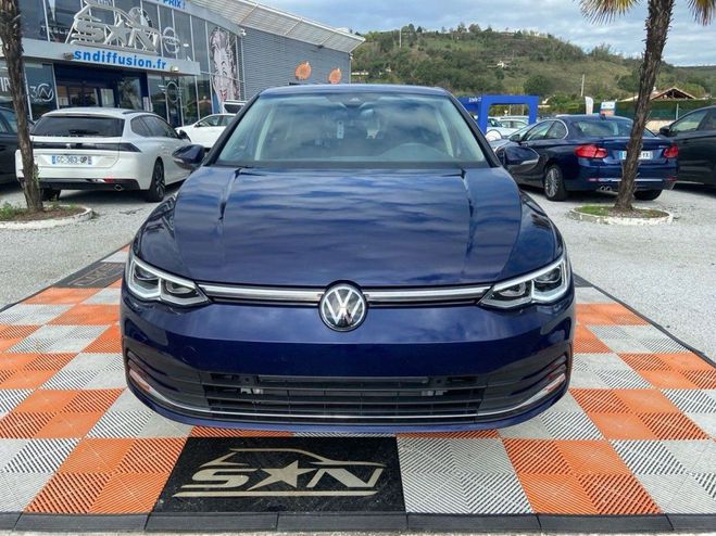 Volkswagen Golf VIII 1.4 HYBRID RECHARGEABLE 204 STYLE D Bleu Fonc de 2023