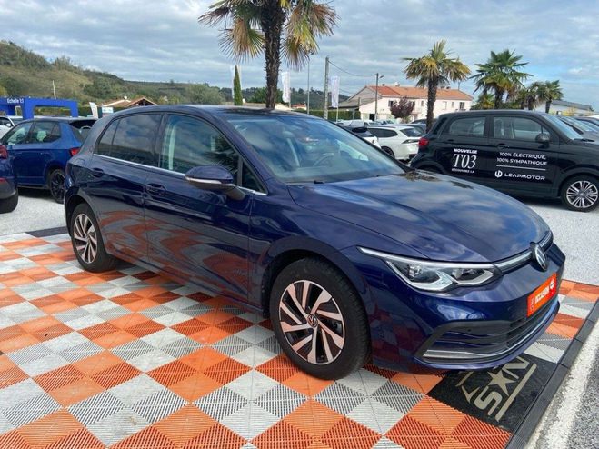 Volkswagen Golf VIII 1.4 HYBRID RECHARGEABLE 204 STYLE D Bleu Fonc de 2023