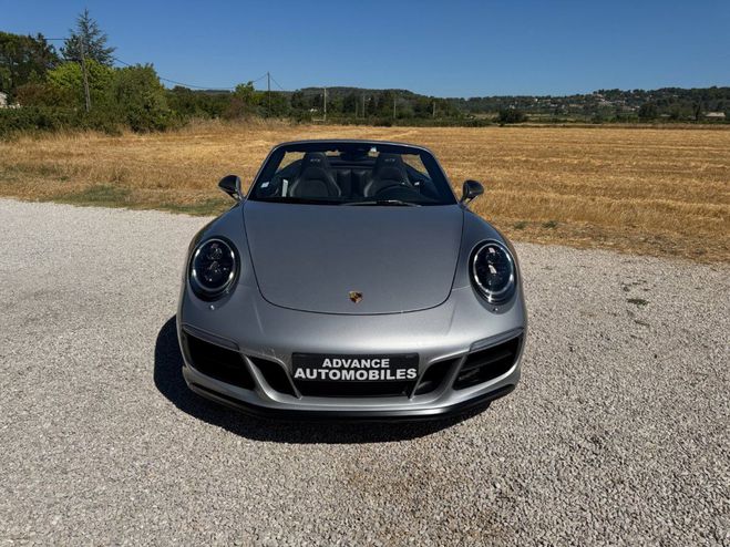 Porsche 911 991-2 CARRERA 4 GTS 3.0 450 PDK7 CABRIOL ARGENT GT de 2018