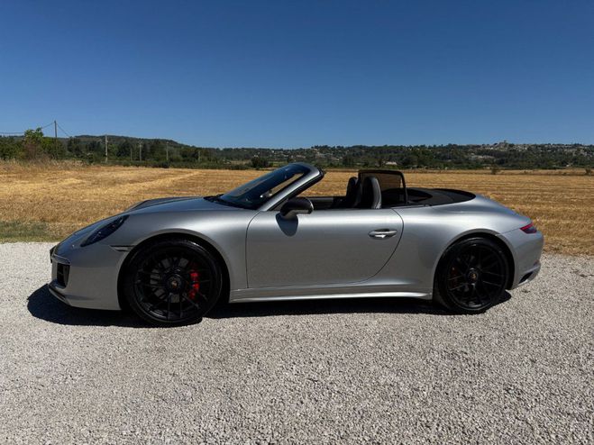Porsche 911 991-2 CARRERA 4 GTS 3.0 450 PDK7 CABRIOL ARGENT GT de 2018