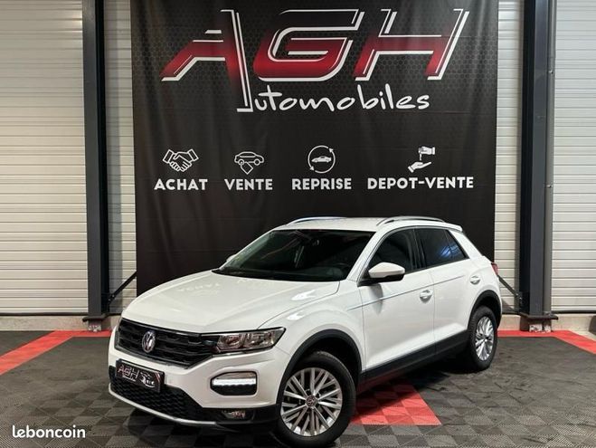 Volkswagen T Roc 1.6 TDI 115ch Lounge Euro6d-T Blanc de 2019