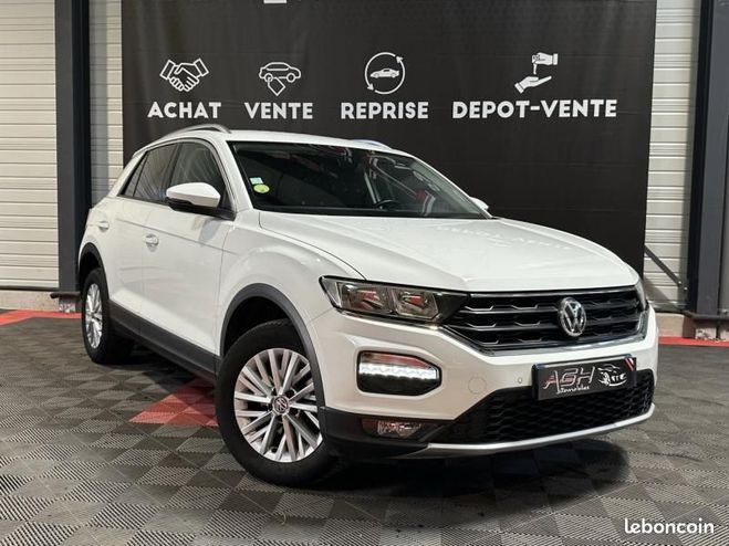 Volkswagen T Roc 1.6 TDI 115ch Lounge Euro6d-T Blanc de 2019