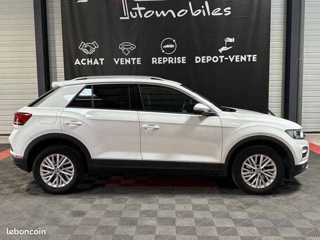 Volkswagen T Roc 1.6 TDI 115ch Lounge Euro6d-T Blanc de 2019
