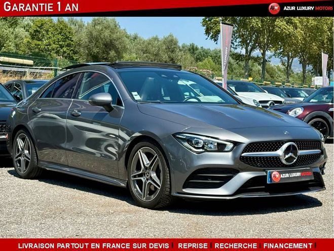 Mercedes Classe CLA CLASSE II COUPE AMG LINE 180 D TOIT OUVR GRIS F de 2019