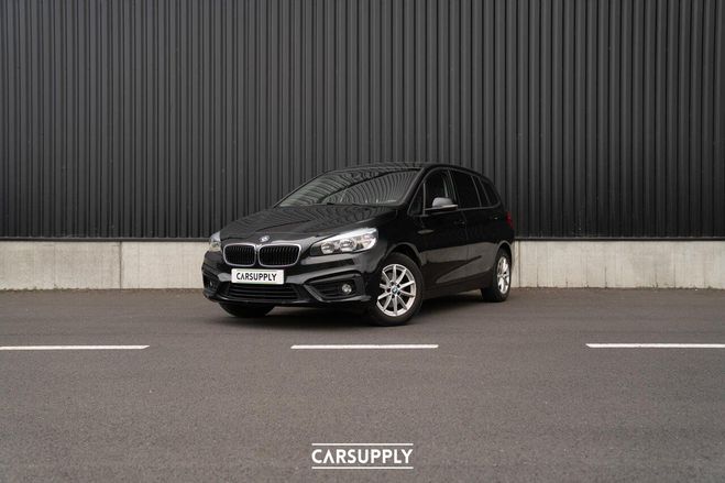 BMW Serie 2 216 216d Gran Tourer - 7 seats - GPS - P Zwart de 2016