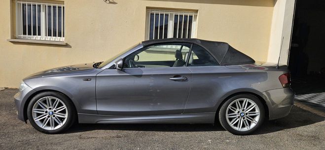BMW Serie 1 1 118d Cabriolet Pack M Boite Auto Gris de 2013