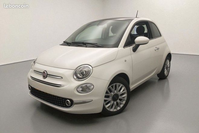 Fiat 500 1.2 8V 69CH LOUNGE Blanc de 2019