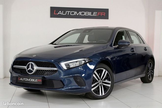 Mercedes Classe A 250 E 160 102CH STYLE LINE 8G-DCT CUIR N Bleu de 2021
