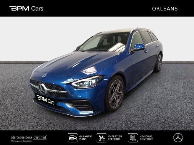 Mercedes Classe C Break 220 d 197ch AMG Line Bleu Spectral Mtallis de 2024