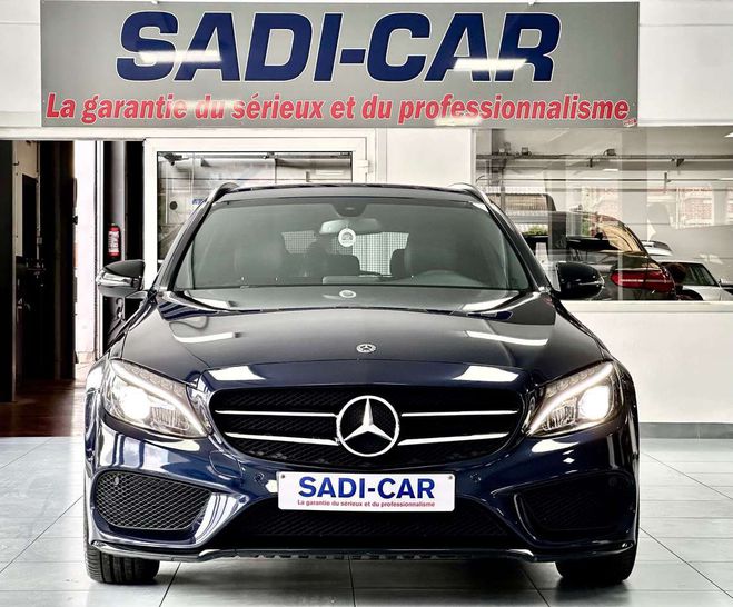 Mercedes Classe C 180 d 115cv Break AMG LINE EDITION Bleu Mtallis de 