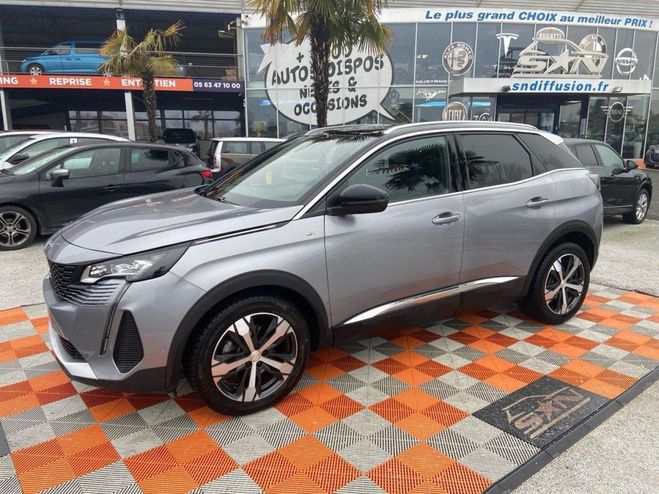 Peugeot 3008 BlueHDi 130 EAT8 GT Toit Hayon Grip 1Ma Gris Clair de 2022