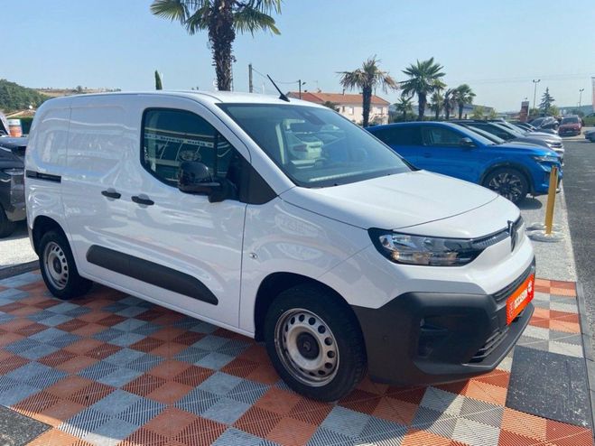 Citroen Berlingo FOURGON NEW BlueHDi 100 BV6 1000 kg GPS  Blanc de 2024