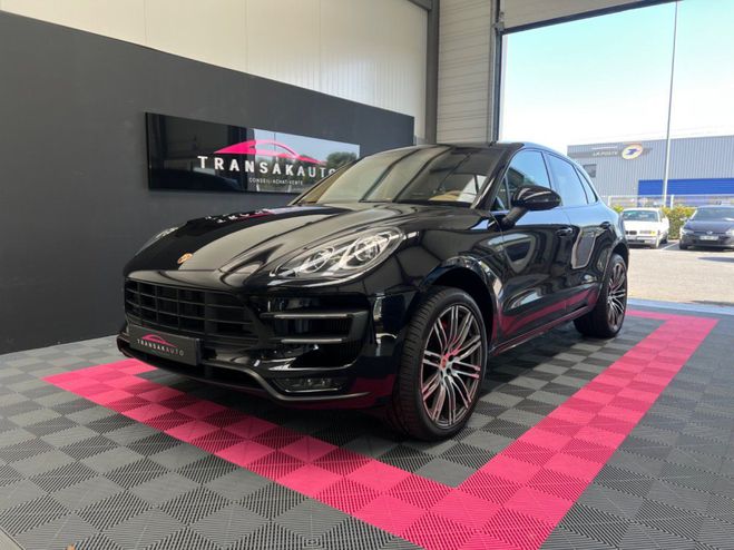 Porsche Macan Turbo 3.6 V6 400 ch PDK Noir de 2014