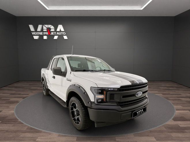 Ford F150 F  5.0L V8  401ch  Supercab  Cuir No Blanc de 2019