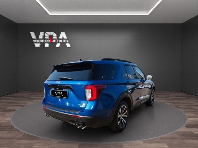 Ford Explorer  3.0 PHEV  457ch  ST-Line 4x4  7 pla Bleu de 2021