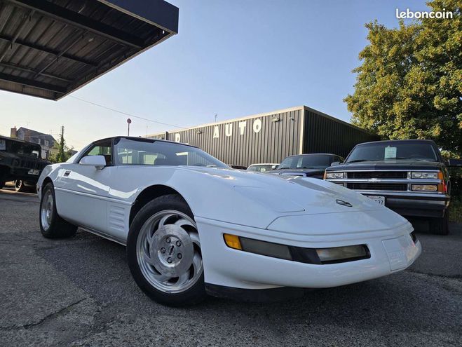 Chevrolet Corvette C4 targa v8 5.7 350 ci lt1 300ch Blanc de 1994