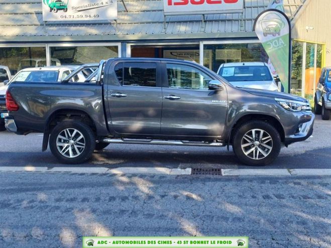 Toyota HI LUX 4WD 2.4 D-4D DOUBLE CABINE LOUNGE Gris Fonc de 2019