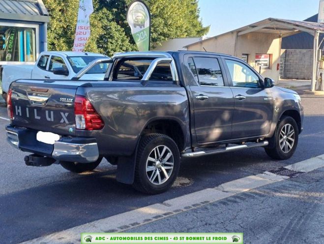 Toyota HI LUX 4WD 2.4 D-4D DOUBLE CABINE LOUNGE Gris Fonc de 2019