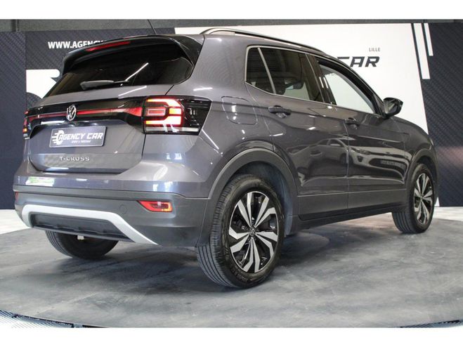 Volkswagen T Cross 1.0 TSI 110 BA DSG 7 Lounge CarPlay Faib Gris fonc de 2022