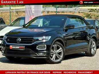  Voir détails -Volkswagen T Roc R-LINE 1.5 TSI 150 CV CABRIOLET DSG7 à Nice (06)