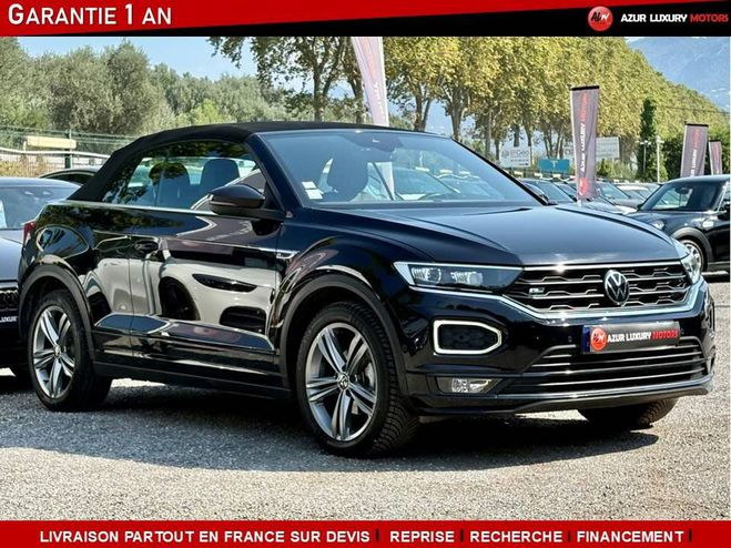Volkswagen T Roc R-LINE 1.5 TSI 150 CV CABRIOLET DSG7 NOIR de 2021