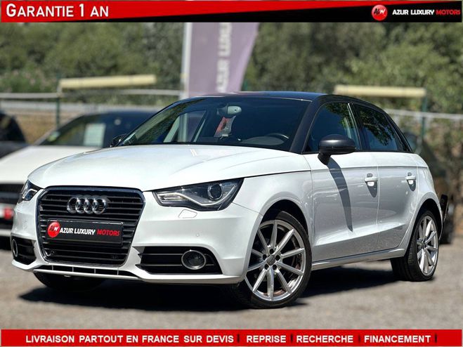 Audi A1 1.6 TDI 90ch FAP Ambition Luxe S tronic  BLANC de 2014