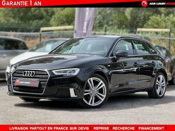  Voir détails -Audi A3 Sportback 30 TFSI 116ch S line Plus à Nice (06)