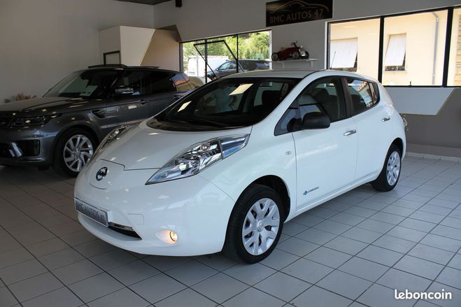 Nissan Leaf electrique 24 kWh Acenta Camera de recul Blanc de 2016