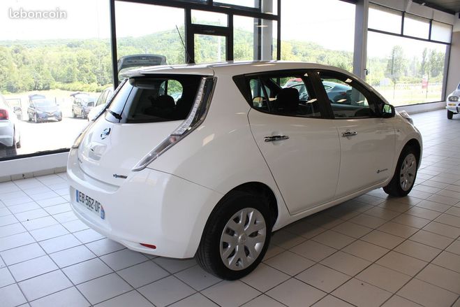 Nissan Leaf electrique 24 kWh Acenta Camera de recul Blanc de 2016
