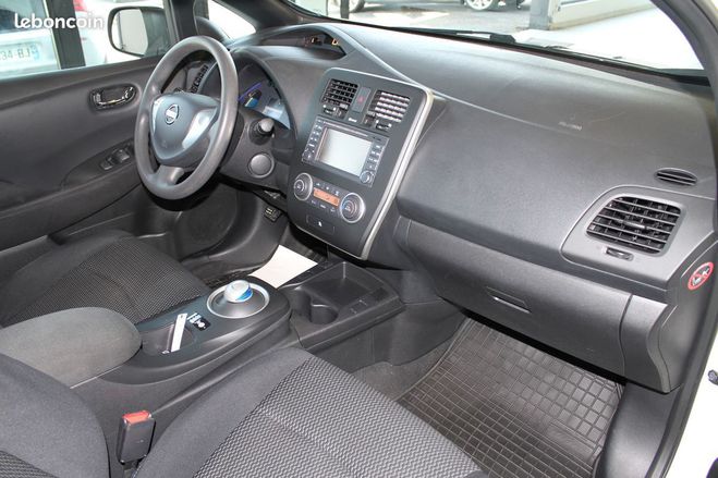 Nissan Leaf electrique 24 kWh Acenta Camera de recul Blanc de 2016