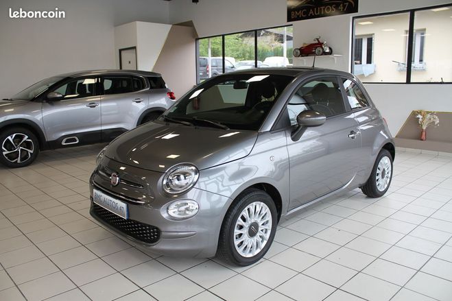 Fiat 500 1.0 essence 70 ch Lounge S-S 1er Main Ga Gris de 2020