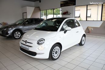  Voir détails -Fiat 500 1.0 ess 70 ch Dolcevita blanche hybride  à Pujols (47)