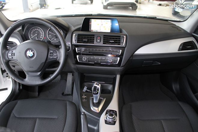 BMW Serie 1 116D Lounge BA F20 1er Main Suivi d'entr Blanc de 2016