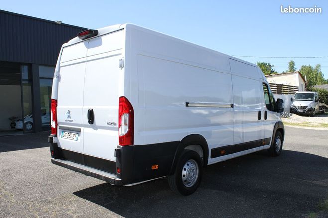 Peugeot Boxer L4 H2 2.0 BlueHDI 140 ch Asphalt 1er Mai Blanc de 2022