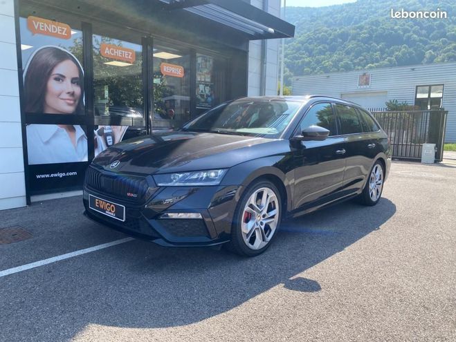 Skoda Octavia Combi VRS 245CH TOIT OUVRANT PANORAMIQUE Noir de 2021