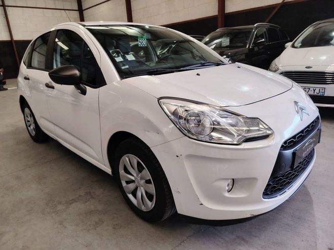 Citroen C3 II 1.4 HDi70 FAP Confort BLANC de 2012