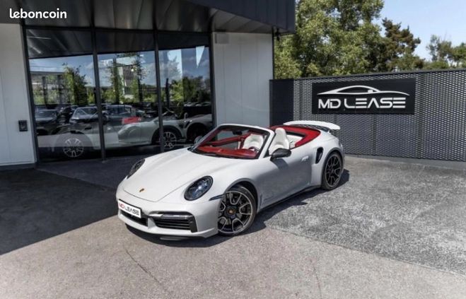 Porsche 911 TURBO CABRIOLET S 3.8i 650 PDK Leasing 2 Noir de 2020