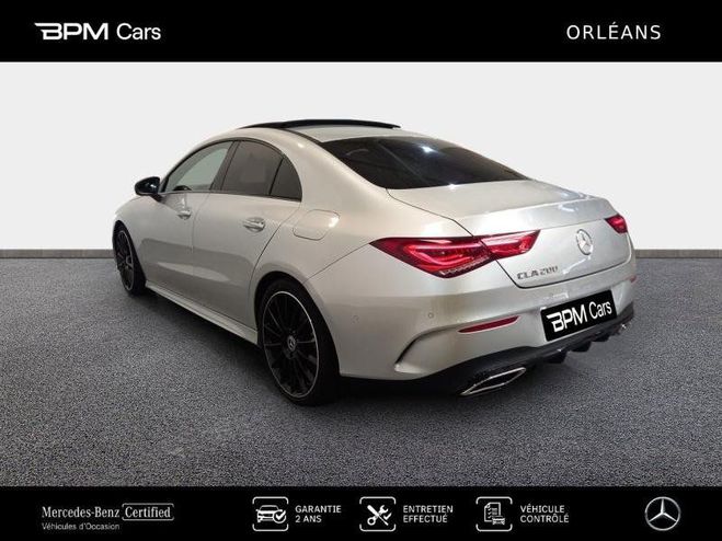 Mercedes Classe CLA 200 163ch AMG Line 7G-DCT Argent Iridium Mtallis de 2023