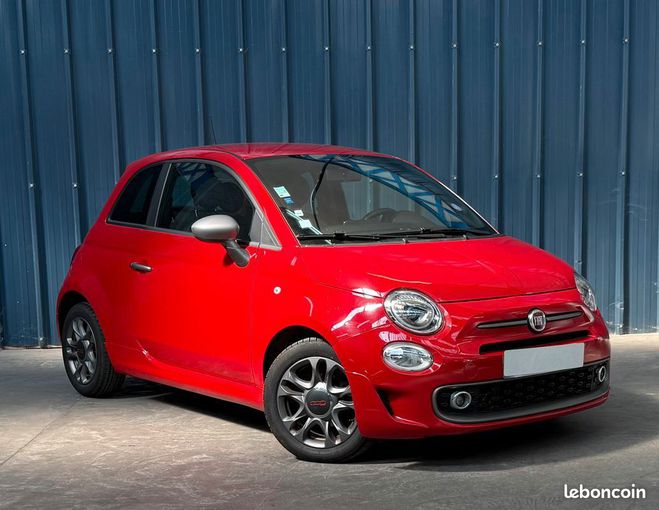Fiat 500 500s sport chic 0.9L TwinAir turbo 85ch  Rouge de 2016