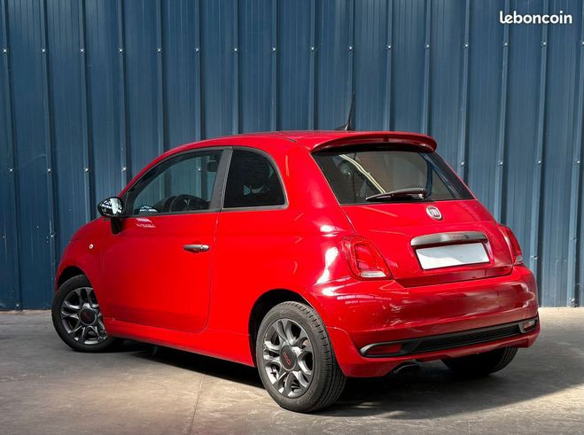 Fiat 500 500s sport chic 0.9L TwinAir turbo 85ch  Rouge de 2016