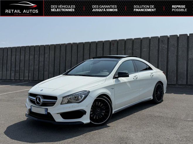 Mercedes Classe CLA CLASSE 45 AMG 4Matic Speedshift DCT Blanc mtallis de 2014