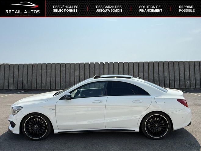 Mercedes Classe CLA CLASSE 45 AMG 4Matic Speedshift DCT Blanc mtallis de 2014