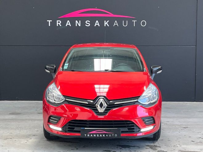 Renault Clio IV 1.2 75 LIMITED - 1ER MAIN - SUIVI COM Rouge de 2017