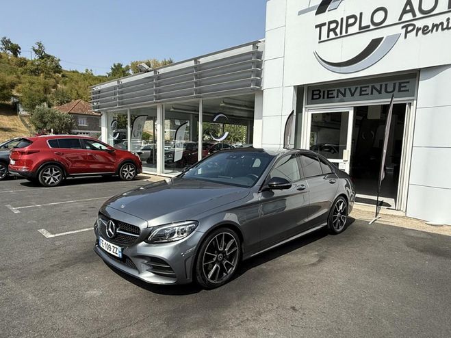 Mercedes Classe C 220 d - BVA 9G-Tronic AMG Line - GPS   T GRIS CLAIR de 2019